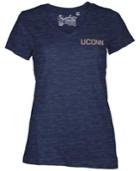 Royce Apparel Inc Women's Connecticut Huskies Logo T-shirt