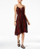 Volcom Juniors' Rough Edges Printed Dress