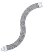Charter Club Silver-tone Multi-rope Pave Bracelet, Only At Macy's