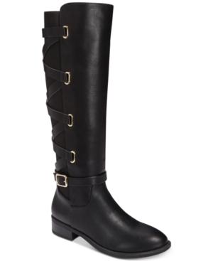 Thalia Sodi Veronika Wide-calf Wide-width Tall Boots, Created For Macy's Women's Shoes