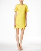 Calvin Klein Short-sleeve Lace Sheath Dress