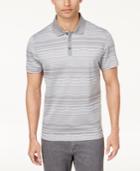 Alfani Men's Pixelated Chevron Polo, Created For Macy's