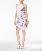 Thalia Sodi Scroll-print Shift Dress, Only At Macy's