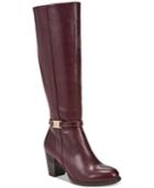 Giani Bernini Raiven Memory Foam Wide-calf Dress Boots, Created For Macy's Women's Shoes