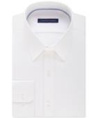 Tommy Hilfiger Men's Athletic Fit Performance Stretch Flex Collar Solid Dress Shirt, Created For Macy's