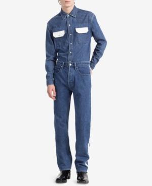 Calvin Klein Jeans Men's High Waist Straight Tapered Fit Jeans