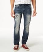 Inc International Concepts Lyon Ripped Dark Wash Jeans, Only At Macy's