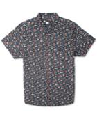 Rip Curl Flower Field Floral-print Short-sleeve Shirt