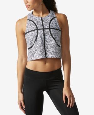 Adidas Cropped Racerback Basketball Tank Top