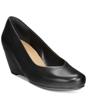 Clarks Collection Women's Bassett Wedge Pumps Women's Shoes