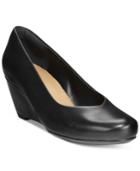 Clarks Collection Women's Bassett Wedge Pumps Women's Shoes