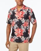 Tommy Bahama Men's Festive Flora Silk Shirt