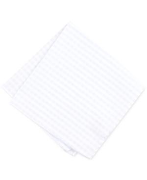 Bar Iii Men's Light Blue Twill Gingham Pocket Square, Only At Macy's