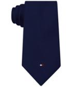 Tommy Hilfiger Men's Twill Solid Logo Tie