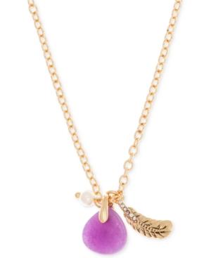 Lonna & Lilly October Birthsone Pendant & Charm Necklace