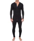 2(x)ist Men's Tartan-tape Union Suit