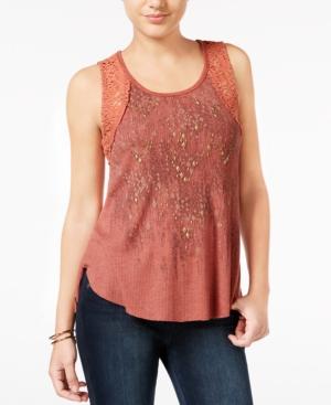 Miss Me Studded Graphic Tank Top
