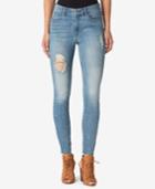 Jessica Simpson Curvy Juniors' Ripped High-rise Skinny Jeans