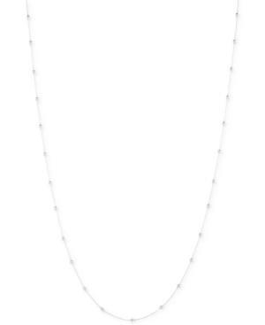 Nine West Silver-tone Ball Long Length Necklace