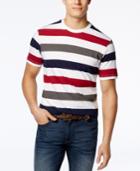 Club Room Men's Monument Striped T-shirt, Only At Macy's