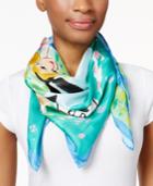 Kate Spade New York Alice Illustration Silk Square Scarf