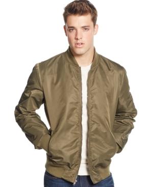 American Rag Men's Nylon Bomber Jacket, Only At Macy's