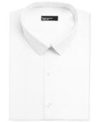Bar Iii Men's Interchangeable Collar Slim-fit White Dress Shirt, Only At Macy's