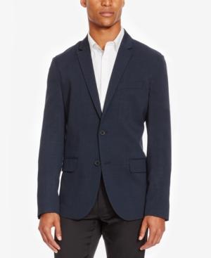 Kenneth Cole Reaction Men's Slim-fit Stretch Neat Blazer