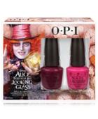 Opi Alice Through The Looking Glass Mad Hatter Nail Lacquer Duo