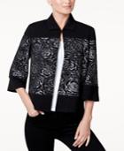 Kasper Floral-print Jacket