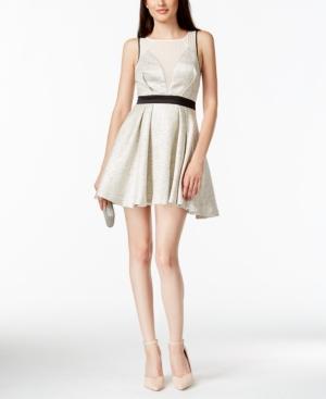 Bcbgeneration Tweed Fit & Flare Party Dress