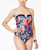 Jessica Simpson Firework Tribal-print One Piece Swimsuit Women's Swimsuit