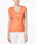 Guess Logo V-neck T-shirt
