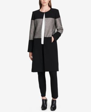 Calvin Klein Metallic Colorblocked Topper Jacket