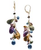 Gemma By Effy Multistone Cluster Earrings In 14k Gold