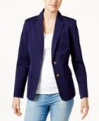 Tommy Hilfiger Two-button Blazer, Created For Macy's