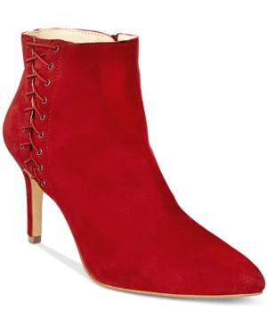Inc International Concepts Women's Tovie Lace-up Dress Booties, Only At Macy's Women's Shoes