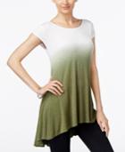 Joseph A Ombre Swing High-low Tunic