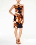 Tommy Hilfiger Floral-print Sheath Dress