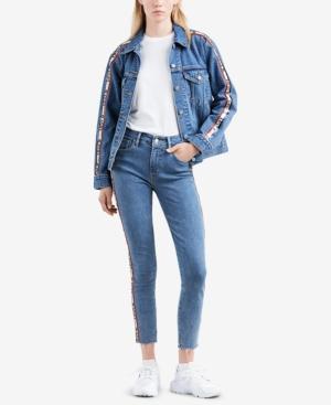 Levi's 721 Side-tape Skinny Jeans, Created For Macy's