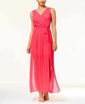 Bcx Juniors' Double-slit Maxi Dress