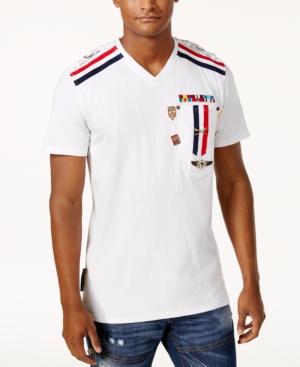 Heritage America Men's Patch & Pin T-shirt