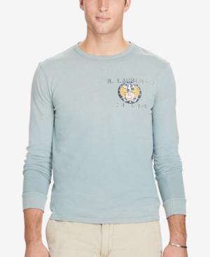 Polo Ralph Lauren Men's Graphic-print Long-sleeve T-shirt