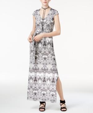 Emerald Sundae Juniors' Printed Maxi Dress