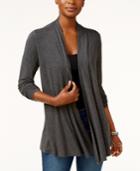 Karen Scott Cascade Cardigan, Created For Macy's