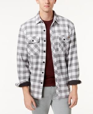 Rip Curl Men's Fleece-lined Check Flannel Shirt