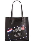 Whimsical Shop Postcard Tote, Only At Macy's