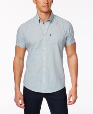 Barbour Men's Leroy Gingham Check Cotton Pocket Shirt