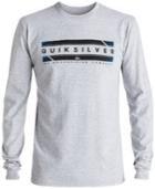 Quiksilver Men's In Da Box Graphic-print Logo Long Sleeved Shirt