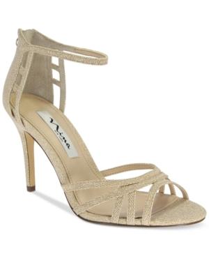 Nina Callie Ankle-strap Evening Sandals Women's Shoes